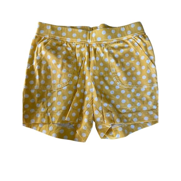 Hanna Andersson yellow Dot shorts size 10 - Picture 1 of 3